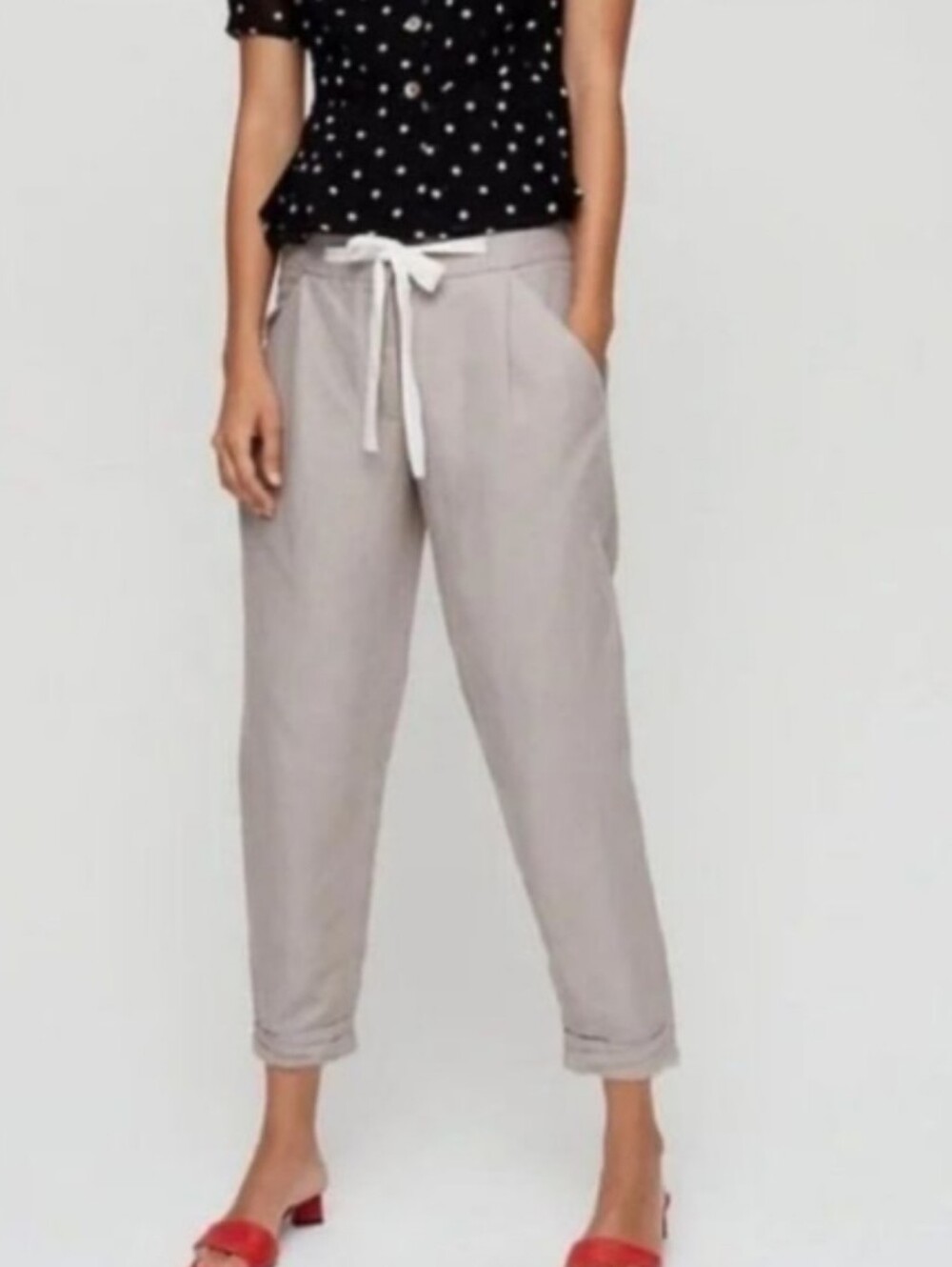 Aritizia Wilfred Free Allant Linen pants